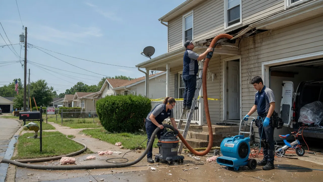 Water Damage Restoration in Harmony, PA near me
